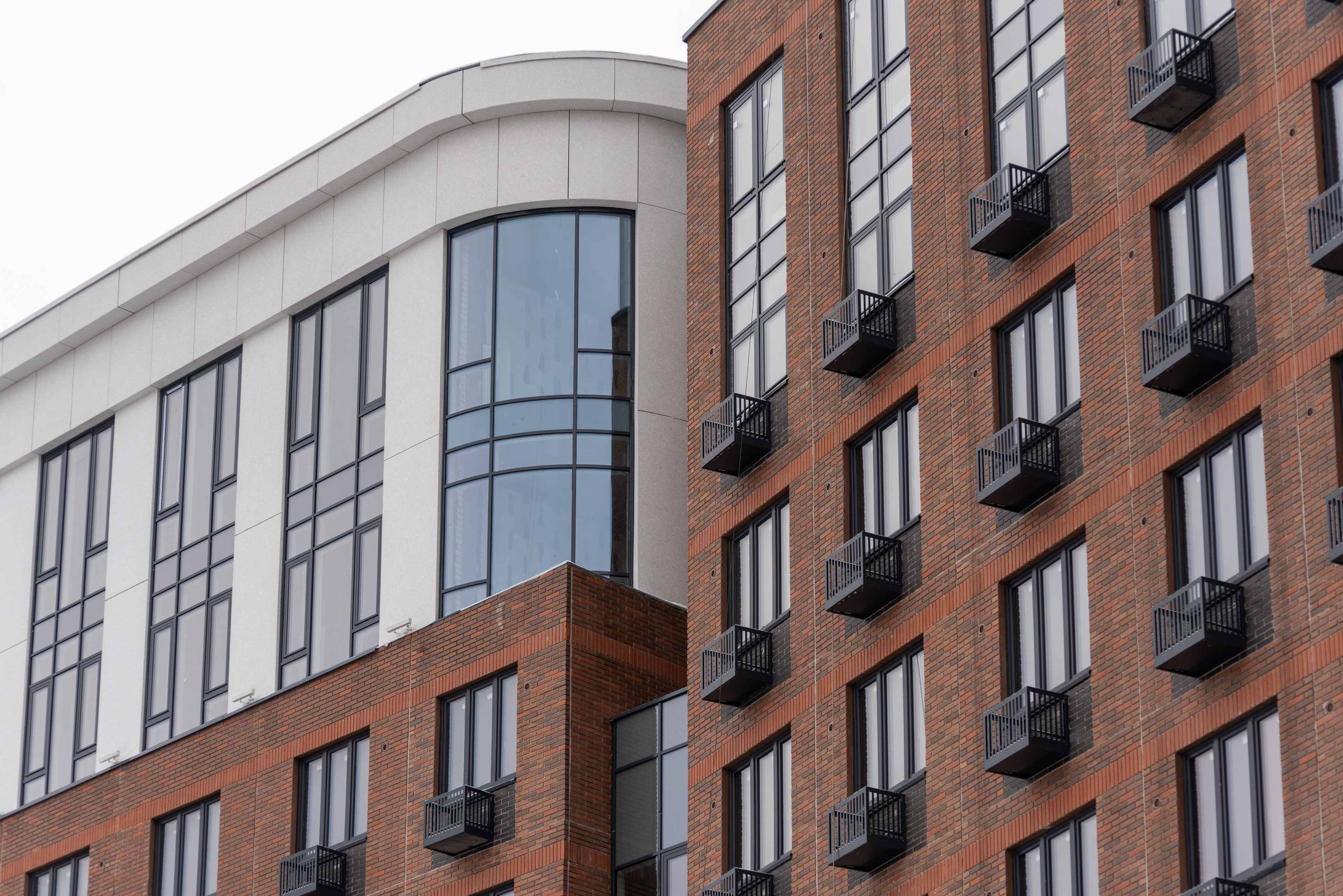 Квартиры  с моллированным остеклением